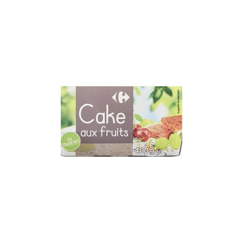 Crf Classic 400G Cakge Fruits Anglais