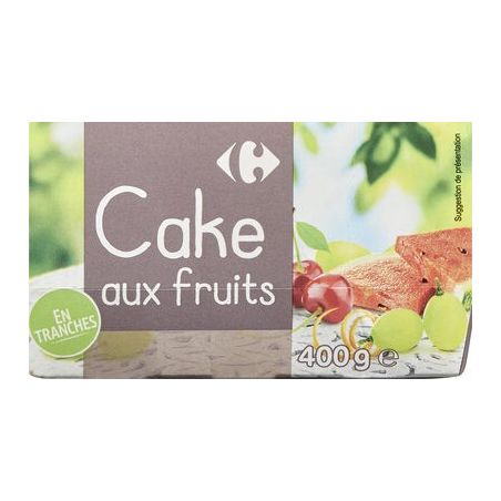 Crf Classic 400G Cakge Fruits Anglais