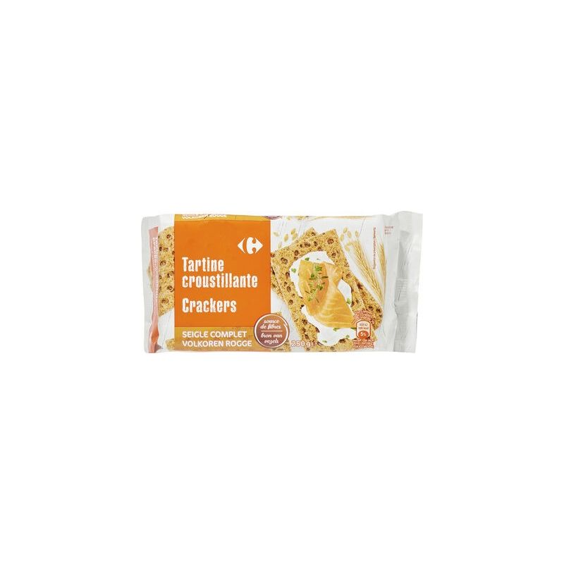 Crf Cdm Tartine Croustillante Au Seigle Complet