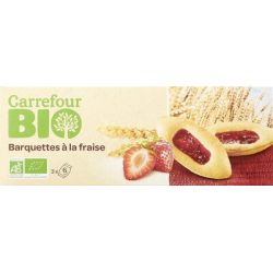 Carrefour Bio 120G Barquettes Fraise