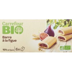 Carrefour Bio 120G Barre Sablee Four Fig