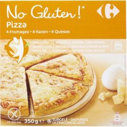 Carrefour 350G Pizza 4 Fromages Sans Gluten Crf