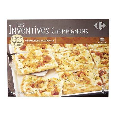 Carrefour 430G Pizza Champ.Crem.Truf.Crf