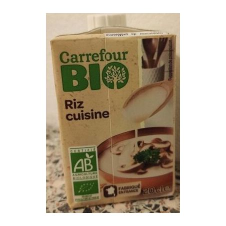 Carrefour 3X20Cl Riz Cuisine Bio Crf