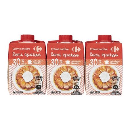 Crf Classic 3X20Cl Créme Uht Semi Epaisse 30%Mg