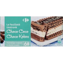 Carrefour 336G Feuillete Coco Choco Crf
