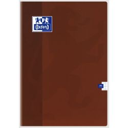 Oxford Cahier Scolaire Agrafe A4 140 Pages 90G Seyes Assortis