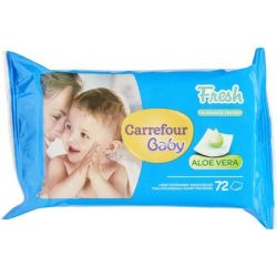Carrefour X72 Lingettes Fresh Bb Crf