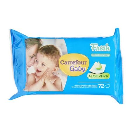 Carrefour X72 Lingettes Fresh Bb Crf
