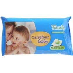 Carrefour X24 Lingettes Fresh Crf Baby