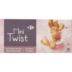 Carrefour 125G Mini Twisaint Pur Beurre Crf
