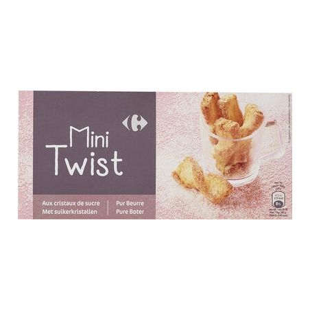 Carrefour 125G Mini Twisaint Pur Beurre Crf