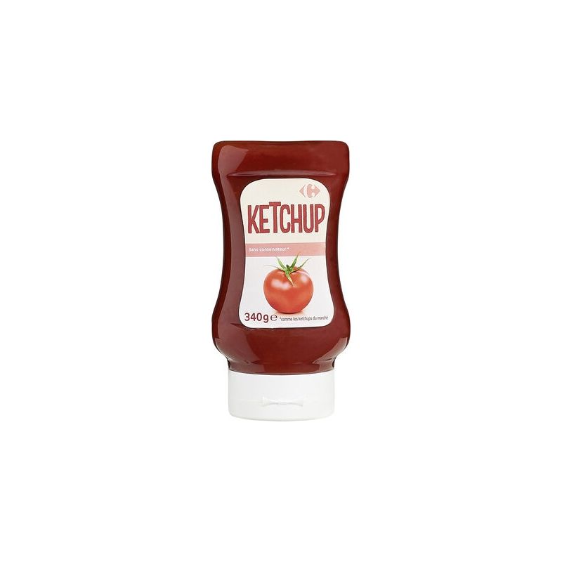 Crf Cdm 340G Flacon Top Down Ketchup Nature