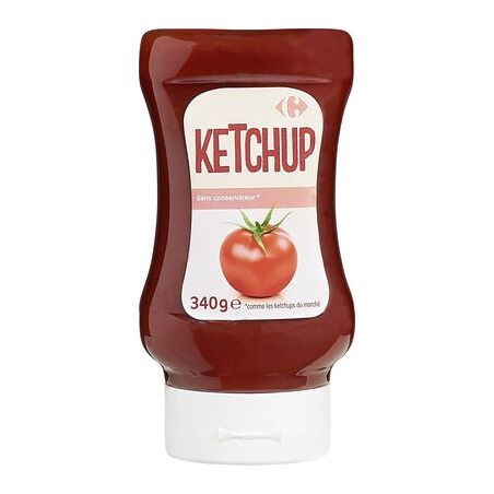 Crf Cdm 340G Flacon Top Down Ketchup Nature