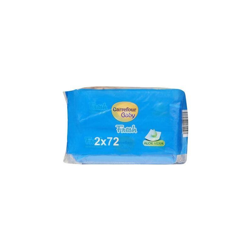 Carrefour 2X72Lingettes Fresh Bb Crf