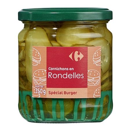 Carrefour 37Cl Cornichons Rondelles Crf