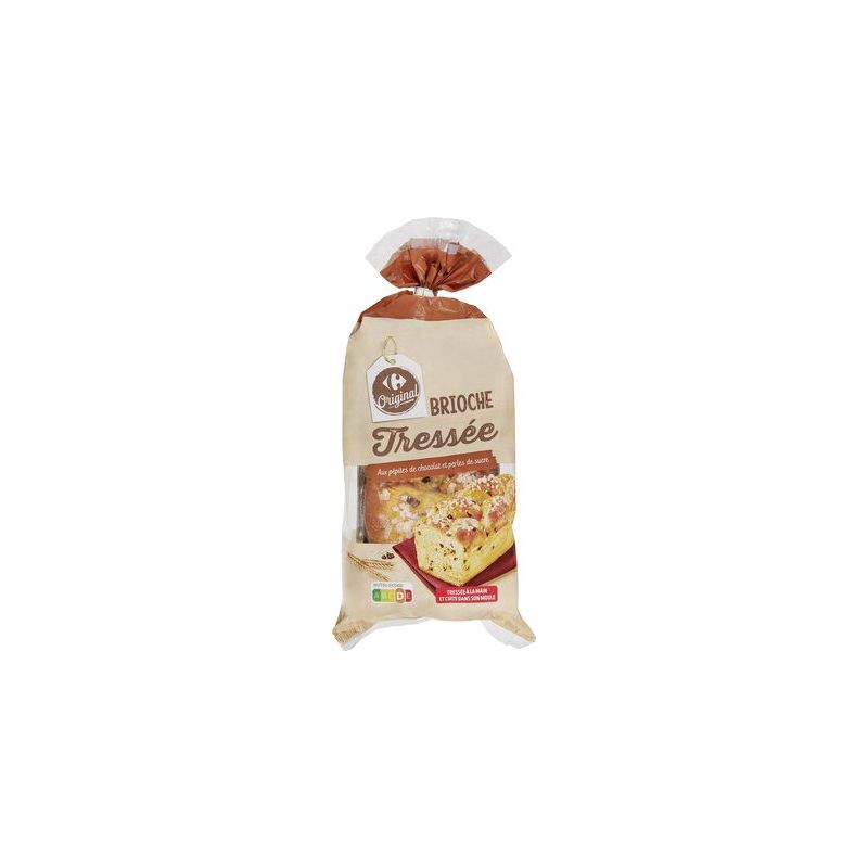 Crf Cdm 400G Brioche Tressée Pépites De Chocolat Original