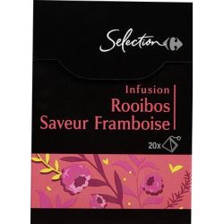 Carrefour Selection X20 Pyramide Rooibos/Framboise Crf Sélection