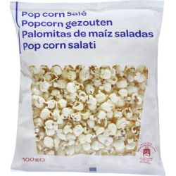 Pp Blanc 100G Popcorn Salé