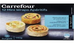 Carrefour 12 Mini Wraps Aperitifs Crf