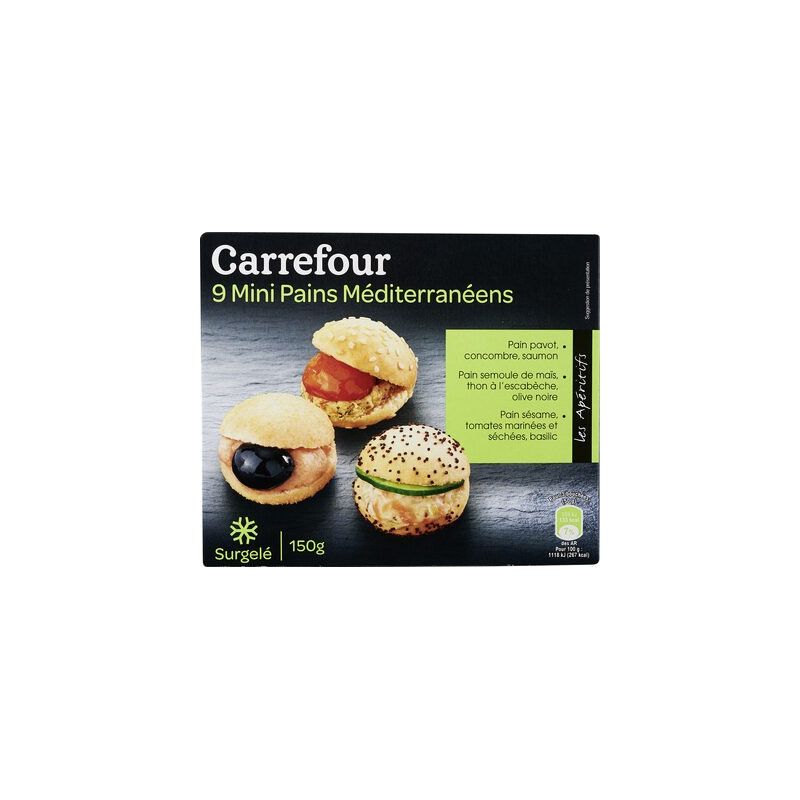 Carrefour X9 Mini Pain Mediterraneen Crf