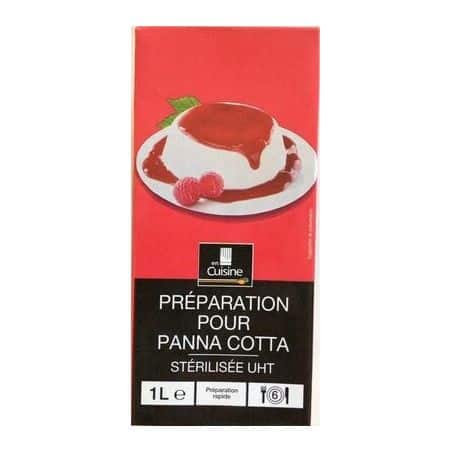 En Cuisine 1L Preparation Panna Cotta