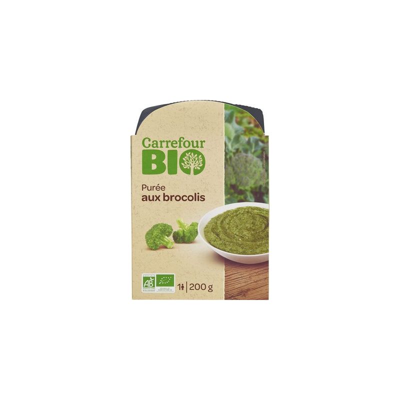 Carrefour 200G Puree De Brocolis Crf Bio