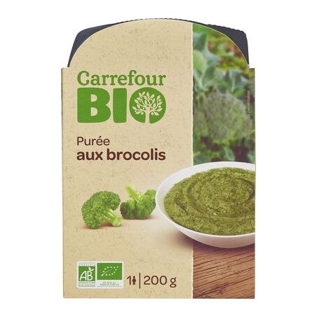 Carrefour 200G Puree De Brocolis Crf Bio