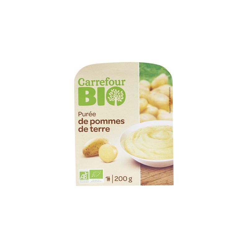 Carrefour 200G Puree Pdt Crf Bio