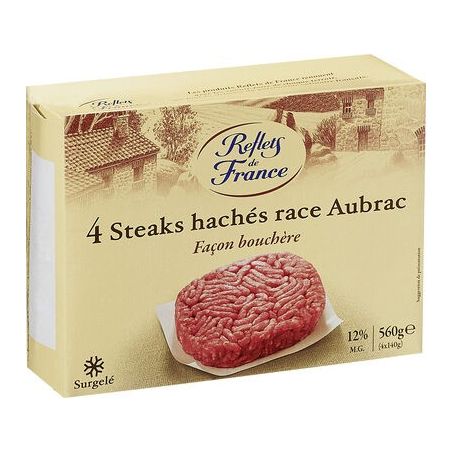 Reflets De France 4X140G Steaks Hachés Surgelés Rdf