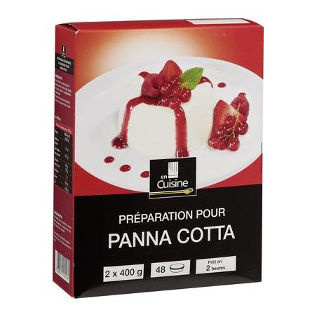 En Cuisine 800G Preparation Pour Panna Cotta