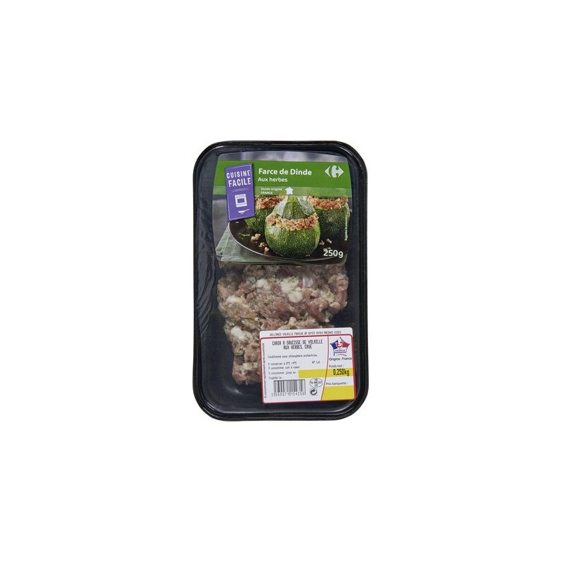 Carrefour 250G Farce Dde Herbes S/At Crf