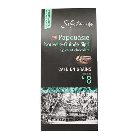 Carrefour Selection 200G Café En Grains De Papouasie Crf Sélection