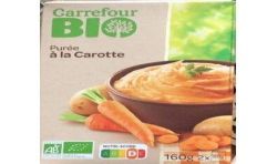 Carrefour Bio 2X80G Puree Carotte Crf