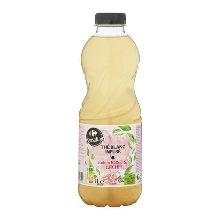 Crf Sensation 1L Pet Thé Blanc Litchi/Rose