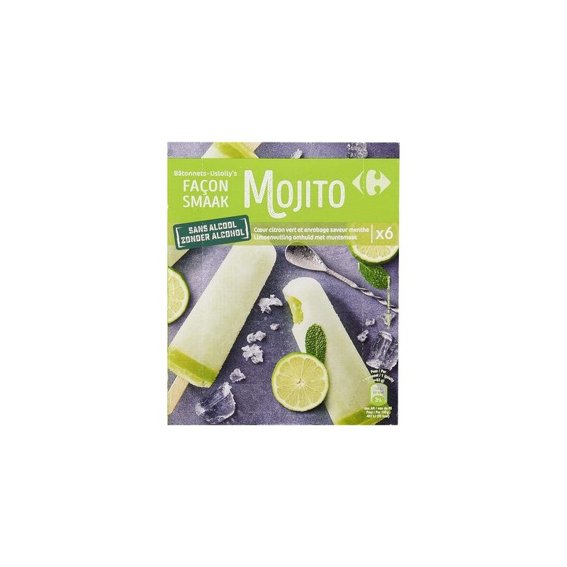 Carrefour 6 Bat. Mojito 378G Crf