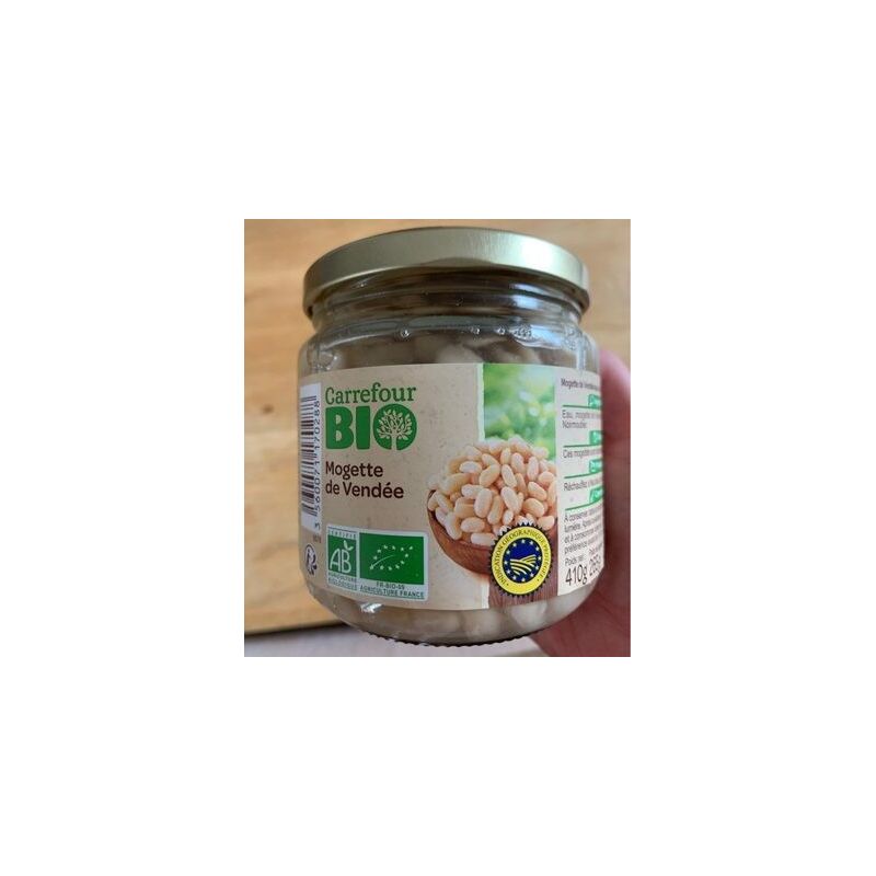 Carrefour Bio 446Ml Mogette Vendee Crf