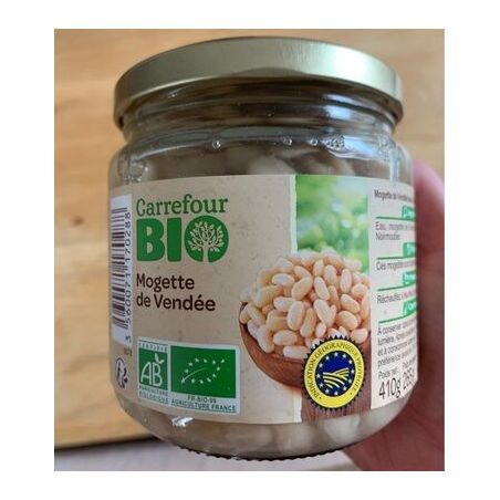 Carrefour Bio 446Ml Mogette Vendee Crf
