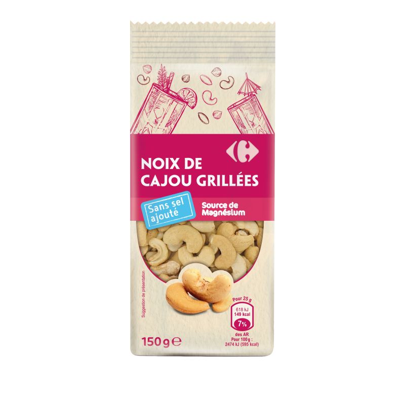 Carrefour 150G Noix De Cajou Grillee Crf