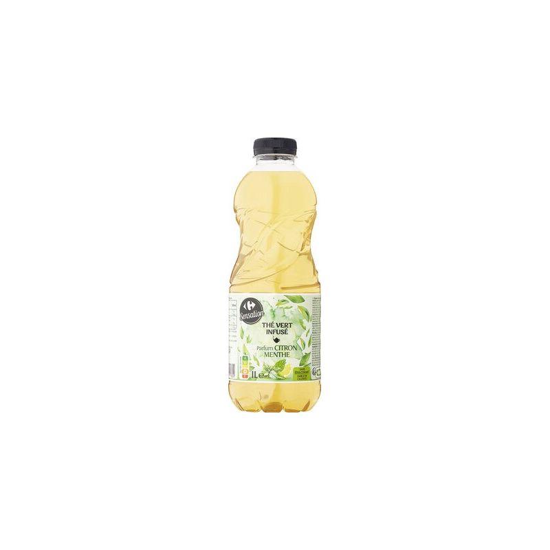 Crf Sensation 1L Pet Thé Vert Citron/Menthe