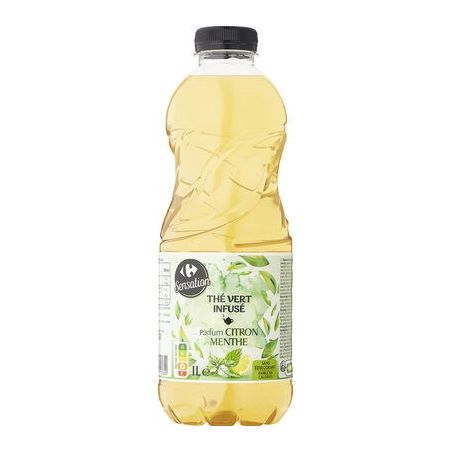 Crf Sensation 1L Pet Thé Vert Citron/Menthe