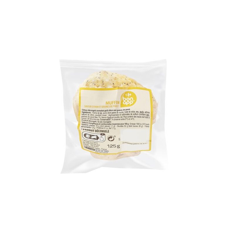Carrefour 125G Oeuffin Cit/Pavot B.Appcrf