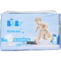 Carrefour Baby Change Bebe Taille 3 X49