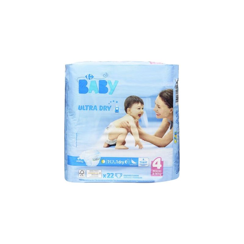 Carrefour Baby Change Bebe Taille 4 X22