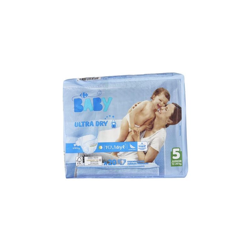 Carrefour Baby Change Bebe Taille 5 X20
