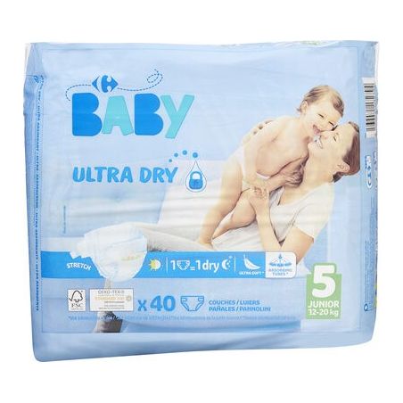 Carrefour Baby Change Bebe Taille 5 X40