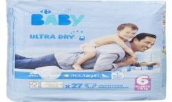 Carrefour Baby Change Bebe Taille 6 X27
