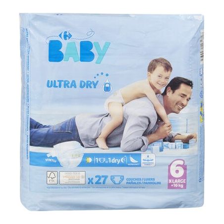 Carrefour Baby Change Bebe Taille 6 X27