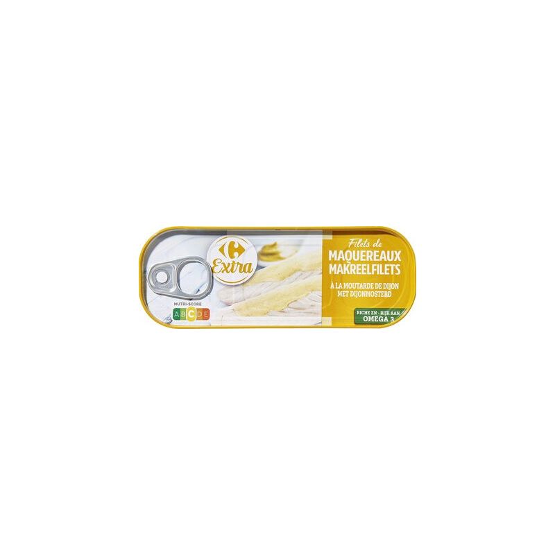 Crf Extra 1/4 Maquereau Msc Moutarde Dijon