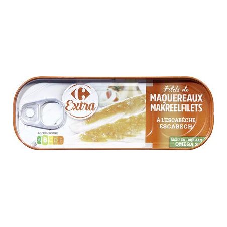 Crf Extra 1/4 Filet Maq Msc Escabeche